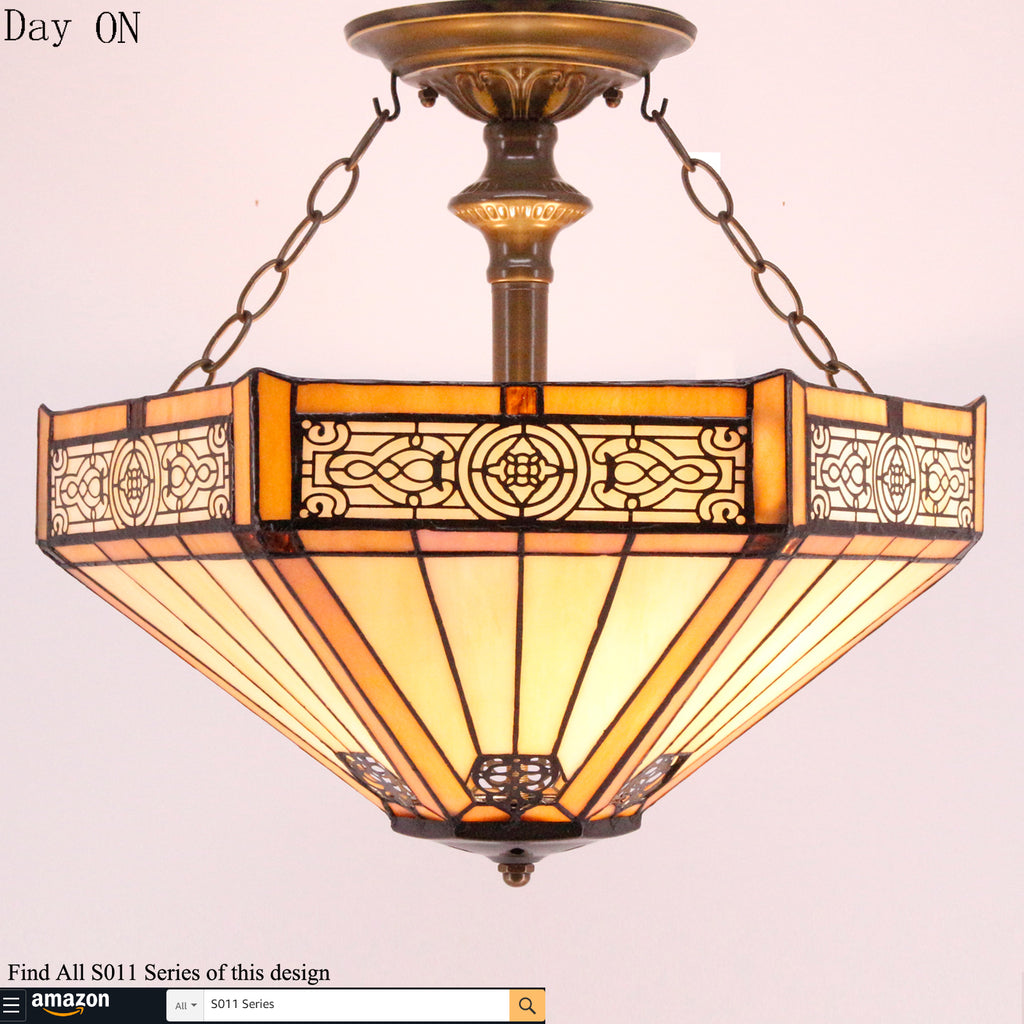 Why we Recommended purchase Ceiling Light Fixture Tiffany Style from Werfactory, how to assemble these lamp ?