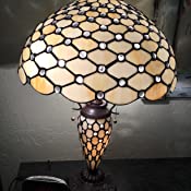 I love this Stained Glass Table Lamp