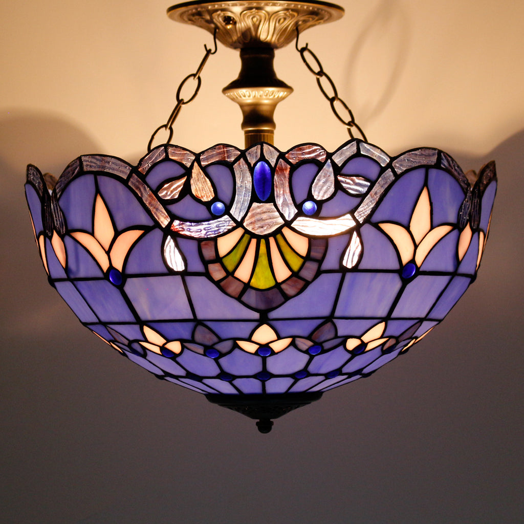 How to Choose Stained Glass Ceiling Light from Werfactory?
