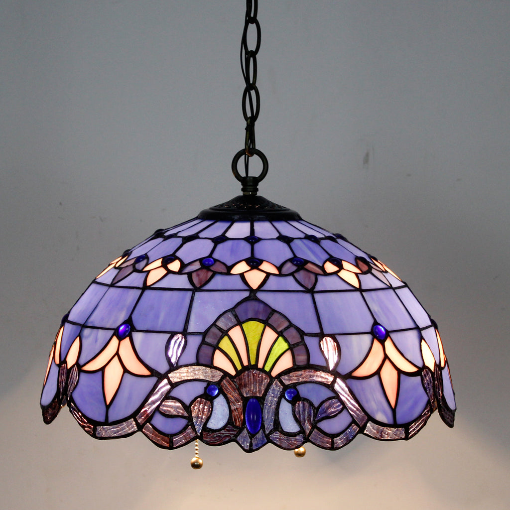 What is tiffany style pendant light, how it been produced ?
