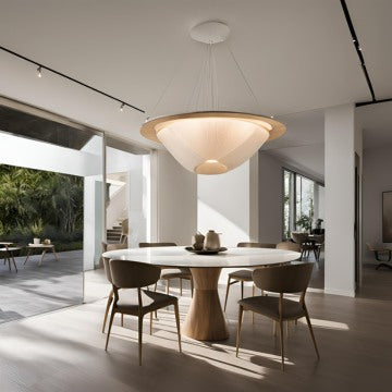 What Shape Light Over a Round Table?