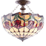 Werfactory® Tiffany Ceiling Lamp 16 Inch