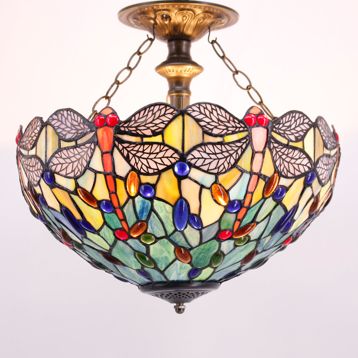 Tiffany Lamp Shade Replacement Werfactory® W16H7 Inch