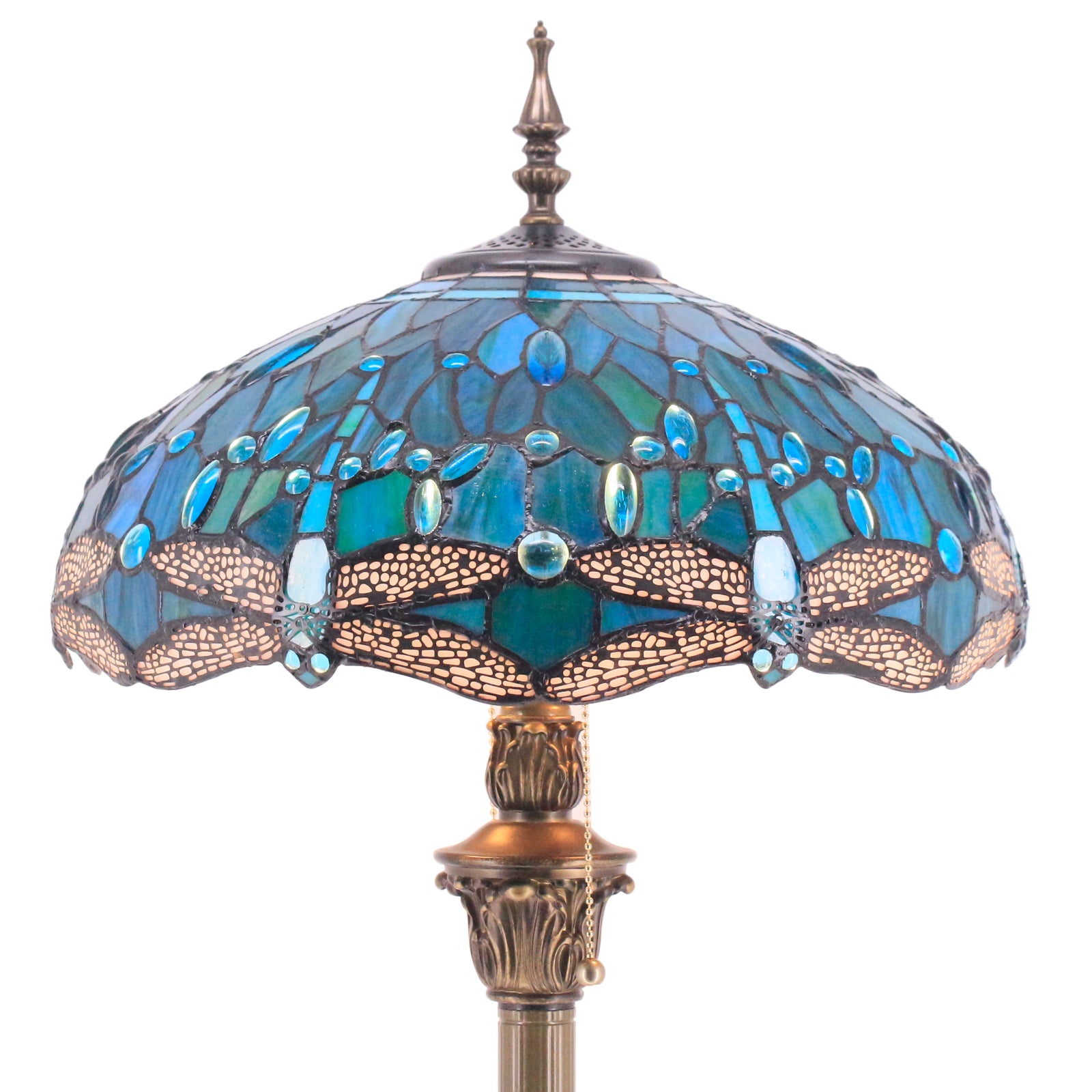 Werfactory® Tiffany Floor Lamp 16 Inch