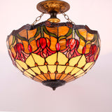 Werfactory® Tiffany Ceiling Lamp 16 Inch