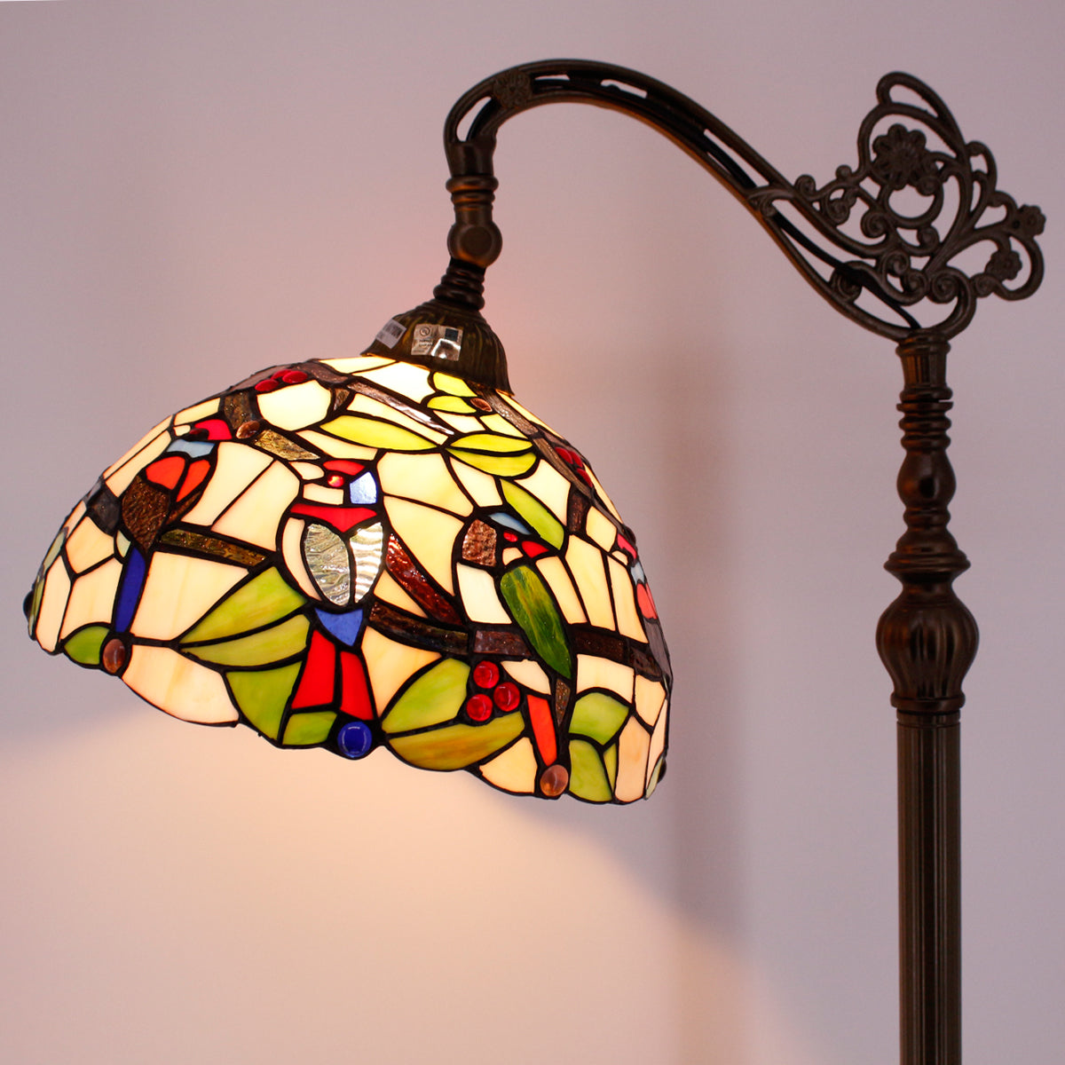 Werfactory® Tiffany Floor Lamp 12 Inch
