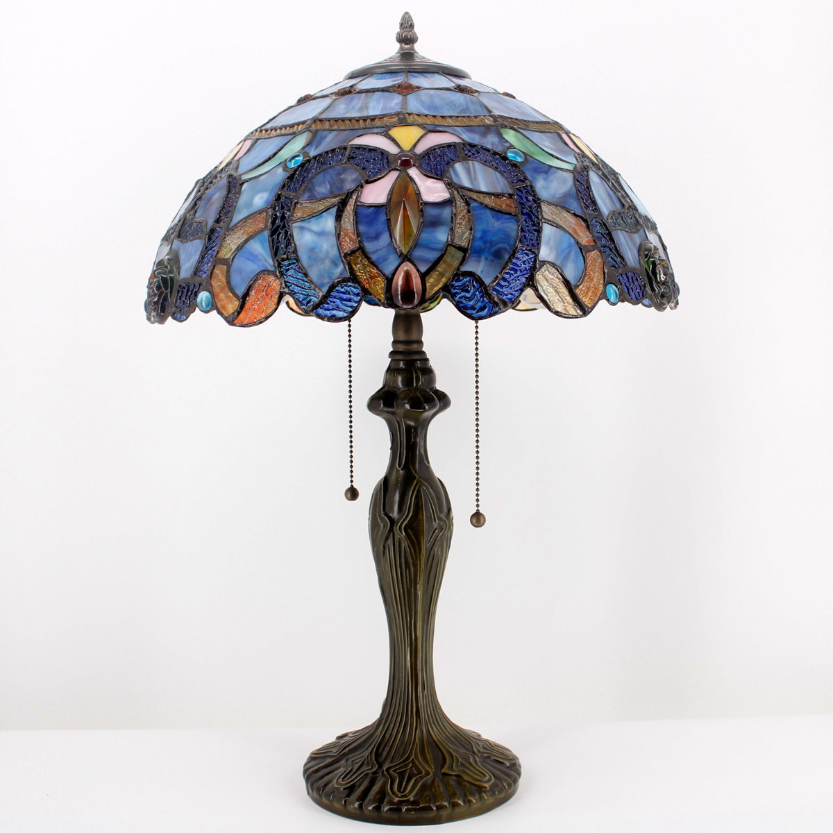 Stained Glass Lamp Shade Only Werfactory® Tiffany Lampshade Replacement 16X8 Inch