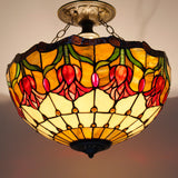 Werfactory® Tiffany Ceiling Lamp 16 Inch