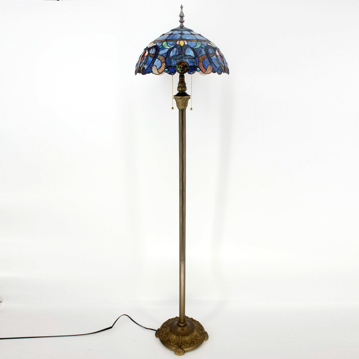 Stained Glass Lamp Shade Only Werfactory® Tiffany Lampshade Replacement 16X8 Inch