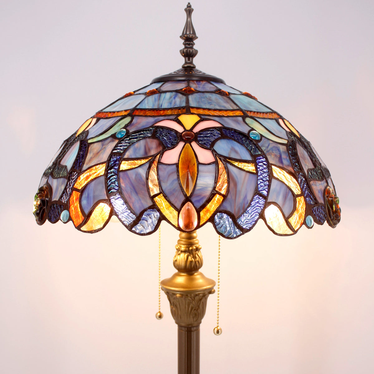 WerfactoryÂŽ Tiffany Floor Lamp 16 Inch
