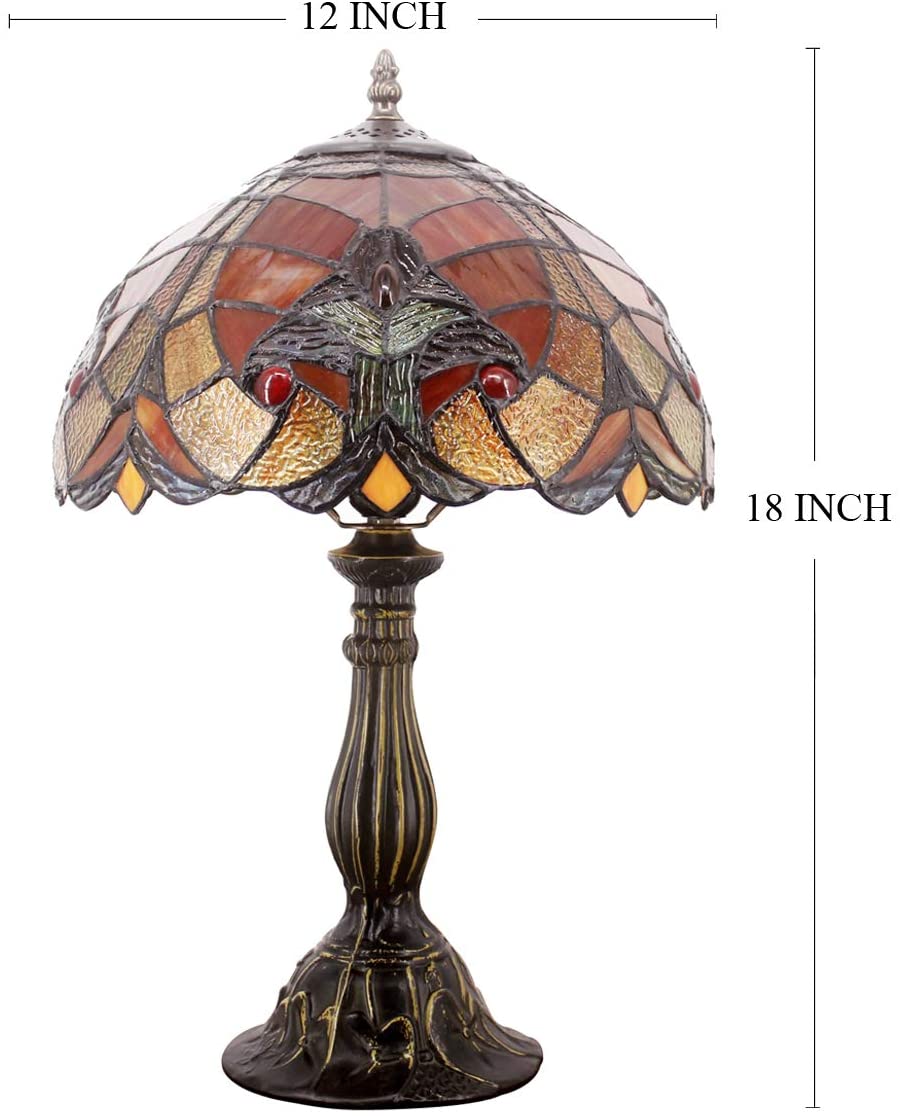 Werfactory® Tiffany Table Lamp 12 Inch