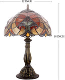 Werfactory® Tiffany Table Lamp 12 Inch