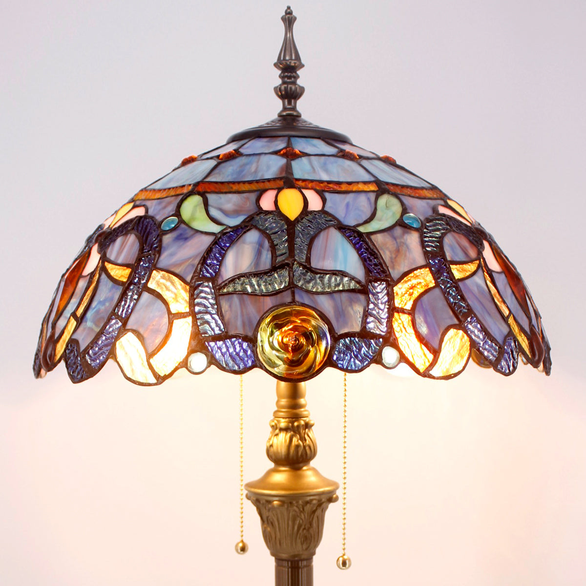 WerfactoryÂŽ Tiffany Floor Lamp 16 Inch