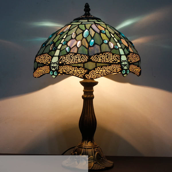 22 Dragonfly, Tiffany Lamp, Stained Glass Lamp, Desk Lamp, Tiffany Lamp, Table  Lamp, Art Deco Lamp, Lamp Shade, Antique Lighting, Tiffany -  Norway