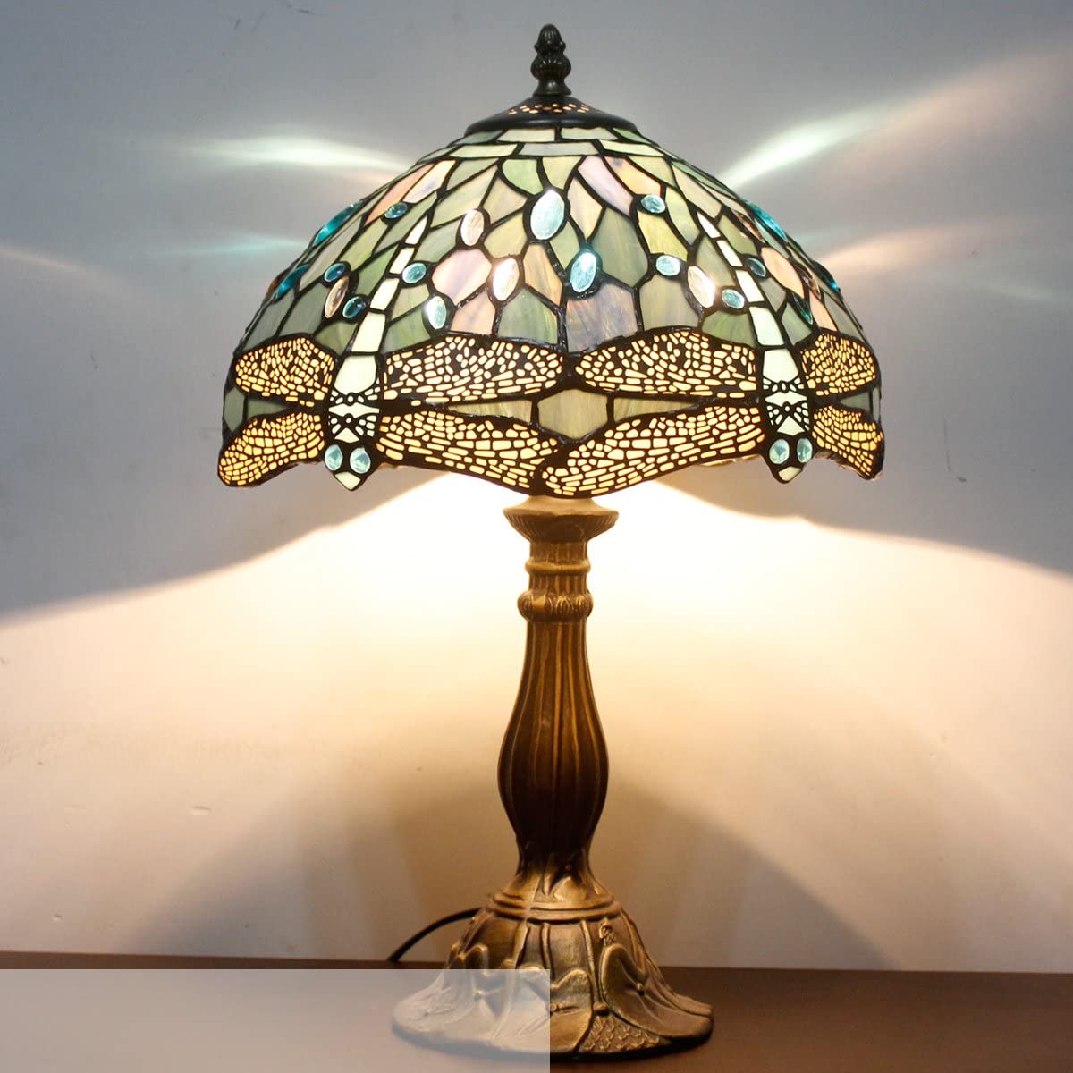 Werfactory® Tiffany Table Lamp 12 Inch