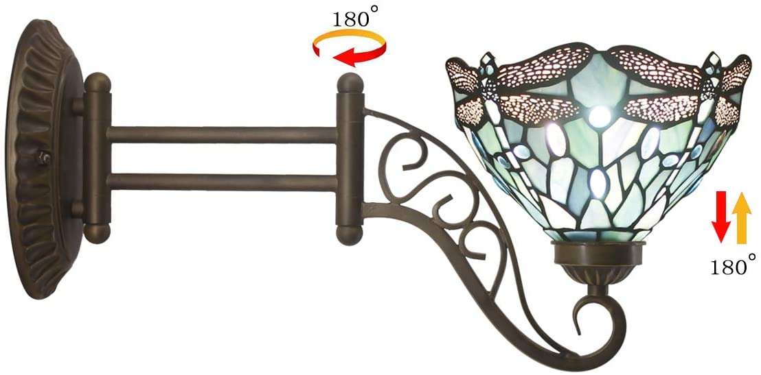 Werfactory® Tiffany Wall Lamp 8 Inch