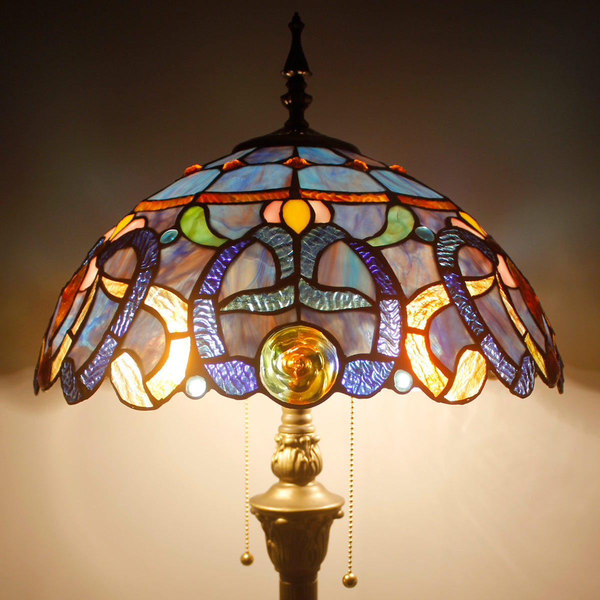 WerfactoryÂŽ Tiffany Floor Lamp 16 Inch