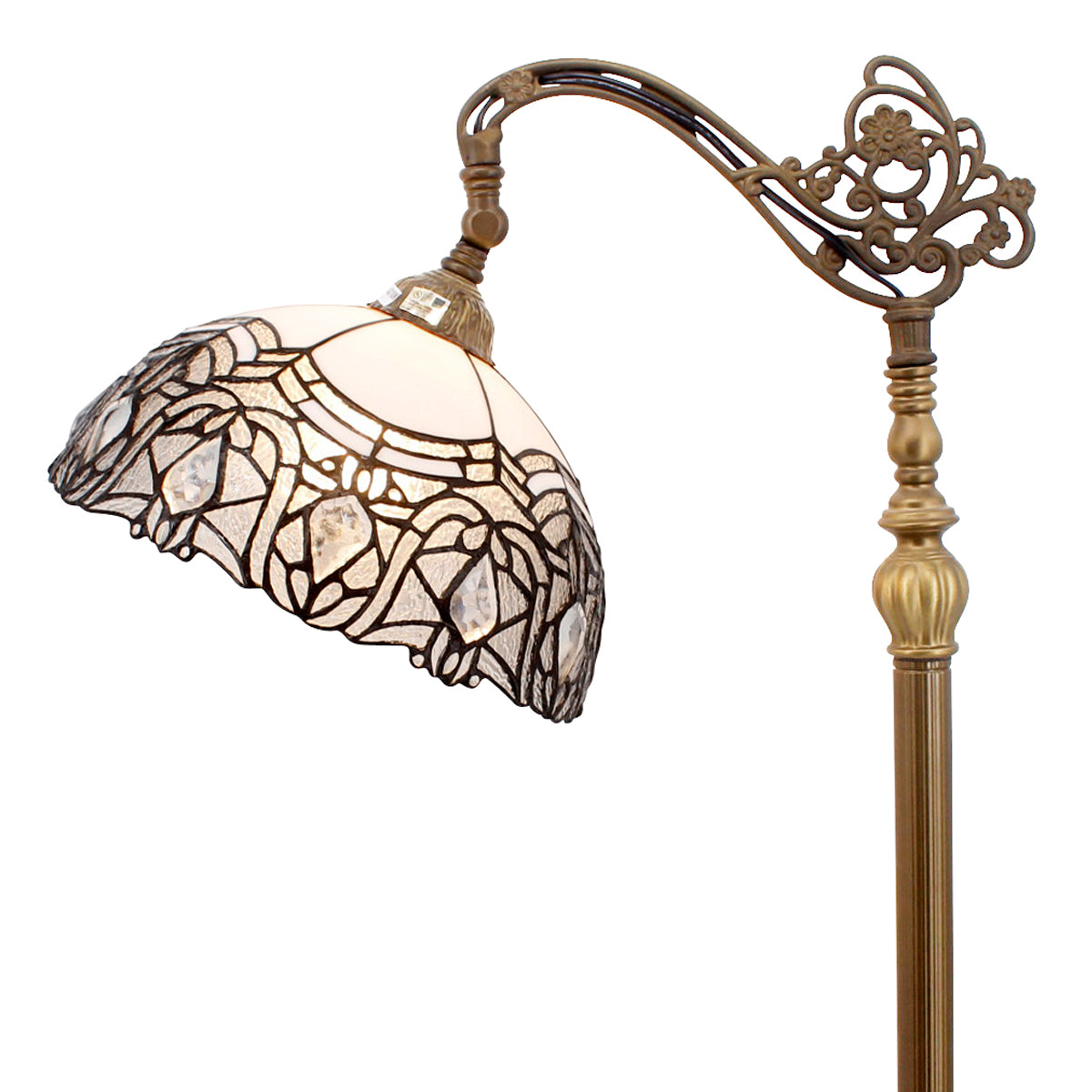 Werfactory® Tiffany Floor Lamp 12 Inch