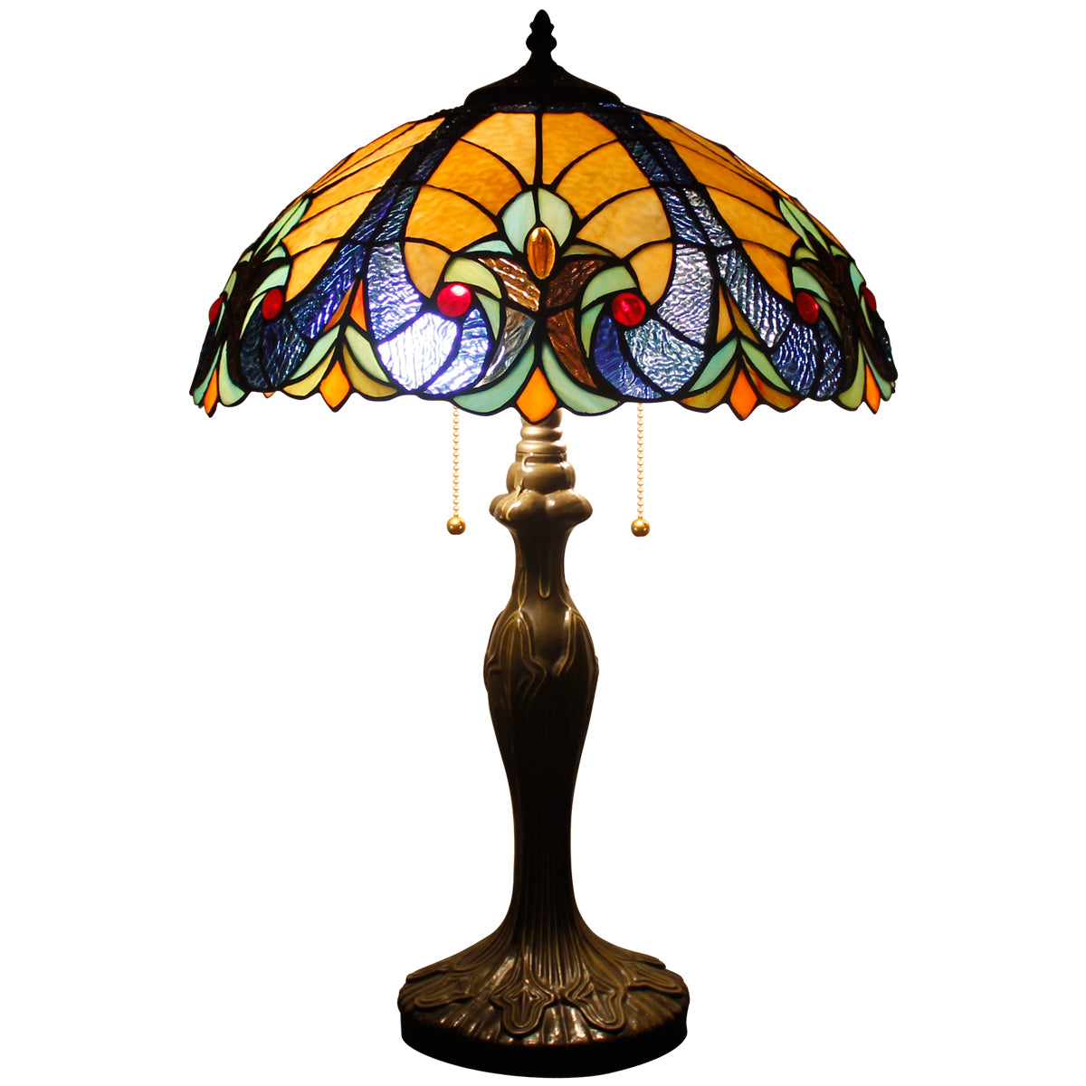 Werfactory® Tiffany Table Lamp 16 Inch