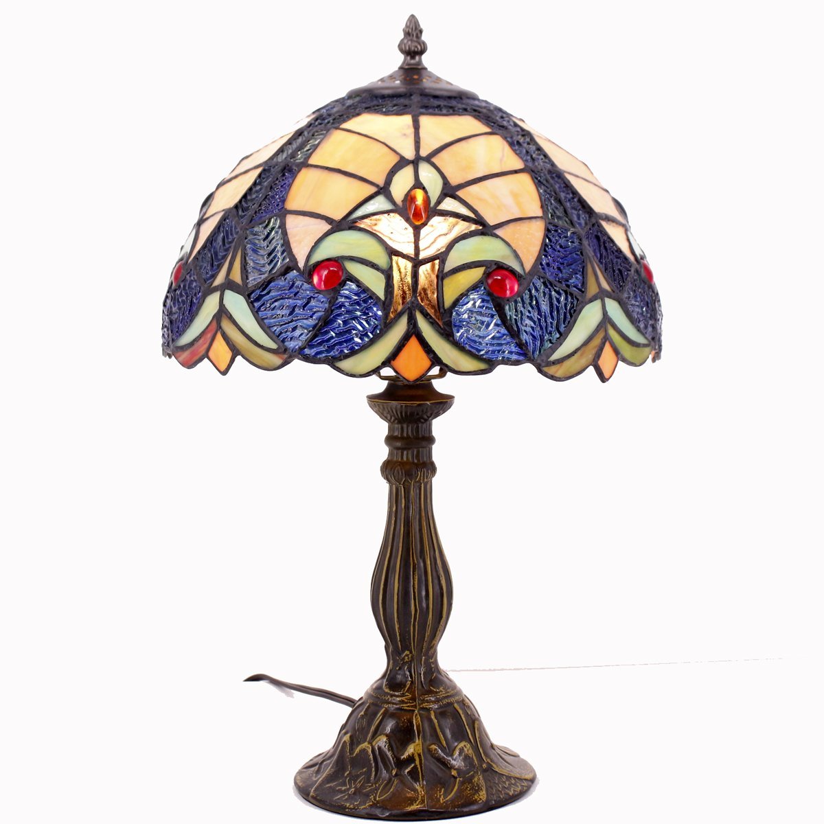 Werfactory® Tiffany Table Lamp 12 Inch