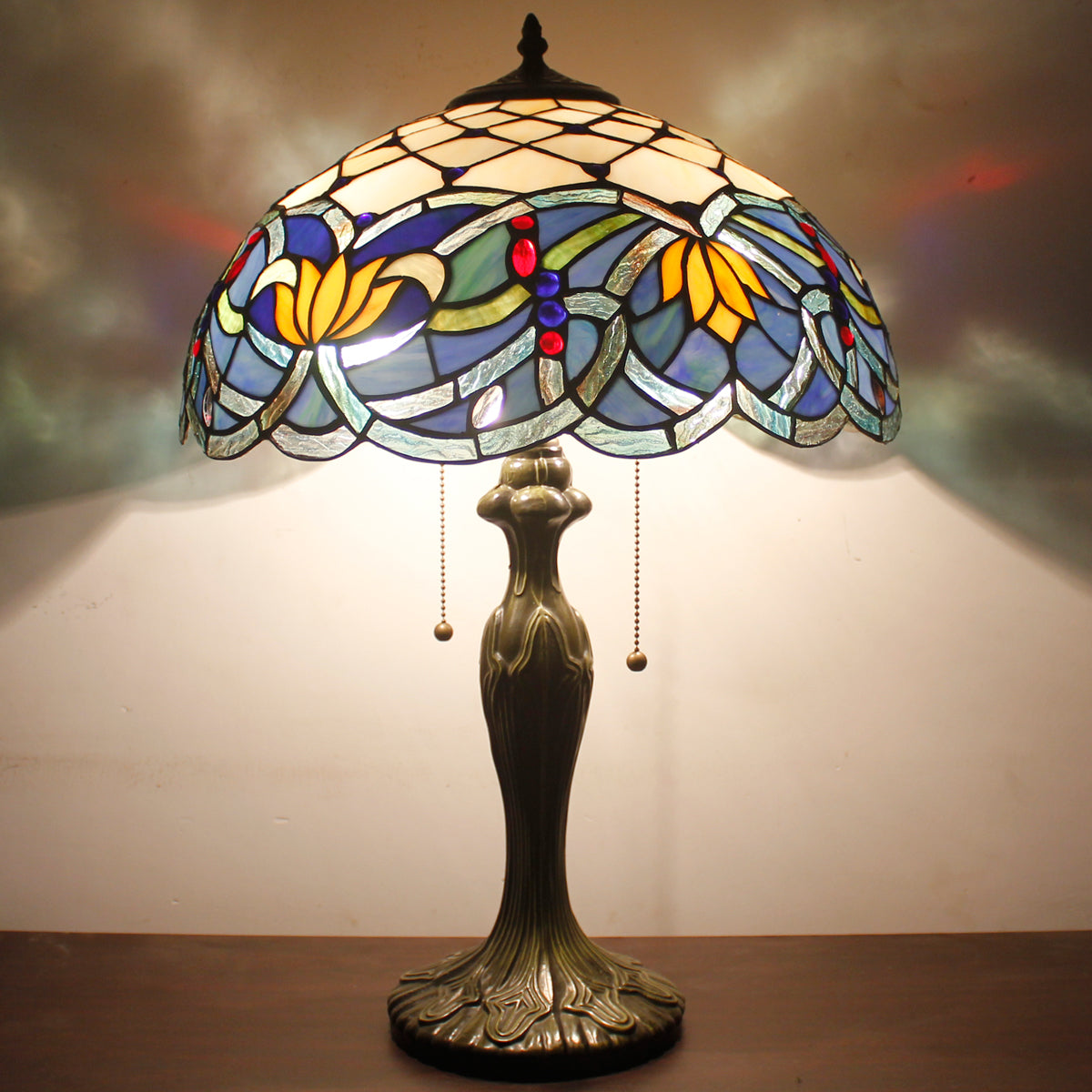 Werfactory® Tiffany Table Lamp 16 Inch