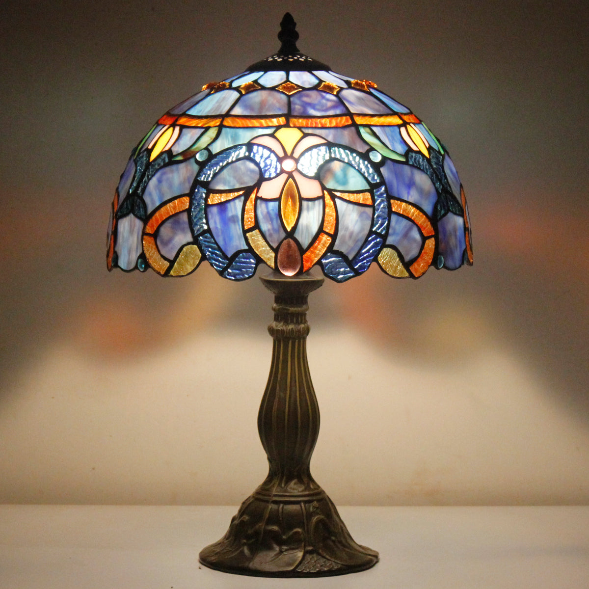 Werfactory® Tiffany Table Lamp 12 Inch