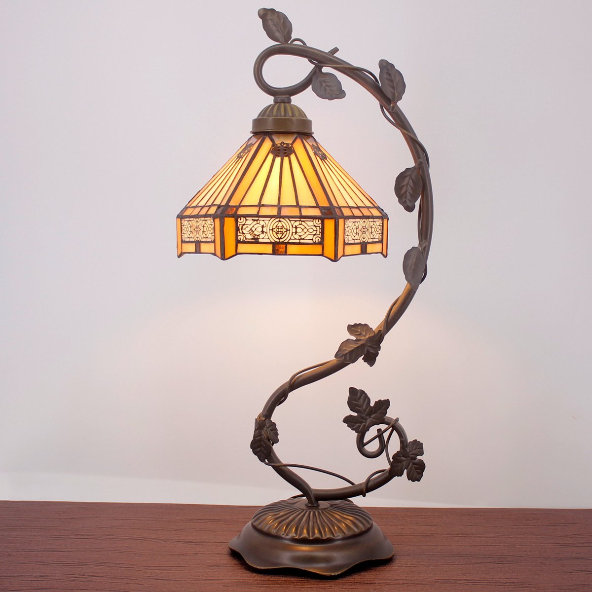Werfactory® Tiffany Table Lamp 8 Inch