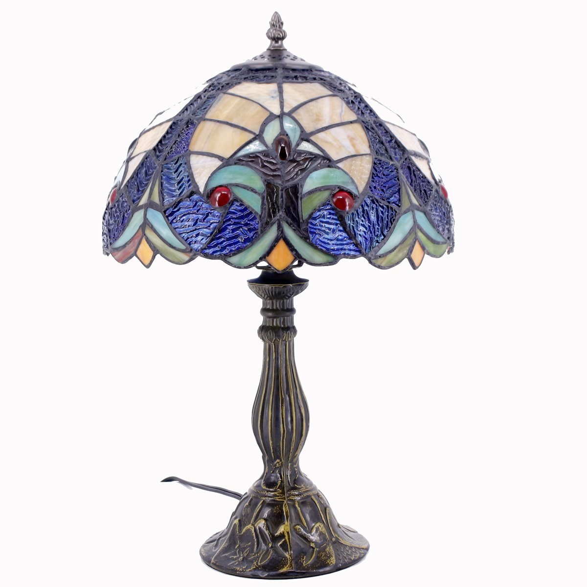 Werfactory® Tiffany Table Lamp 12 Inch