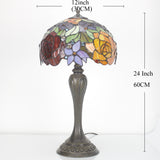 Werfactory® Tiffany Table Lamp 12 Inch