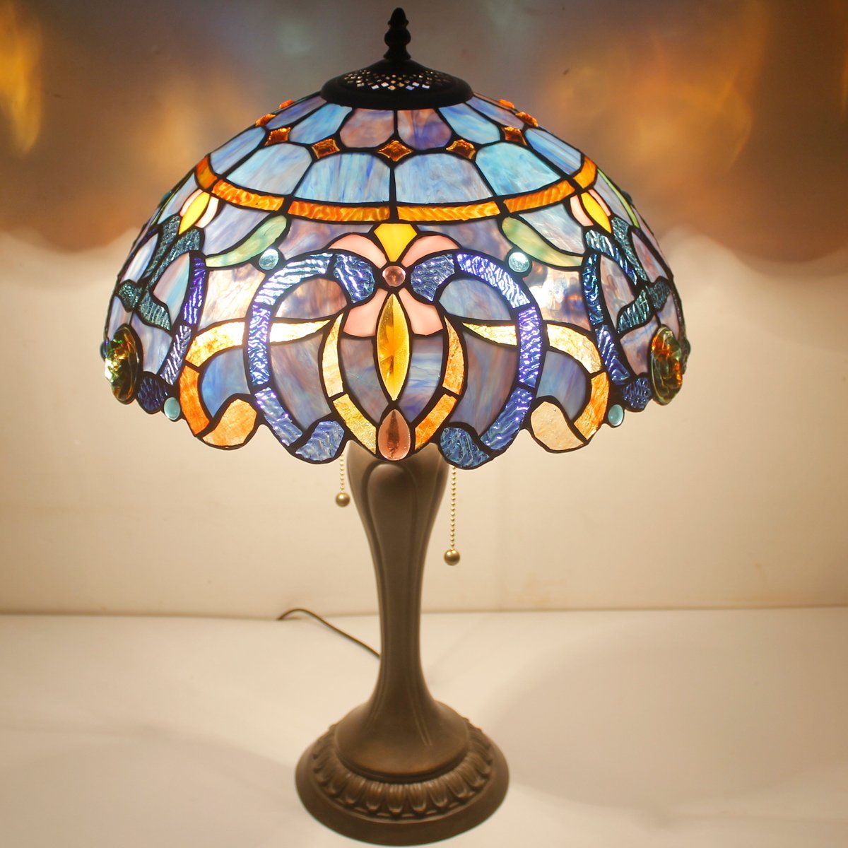 Werfactory® Tiffany Table Lamp 16 Inch