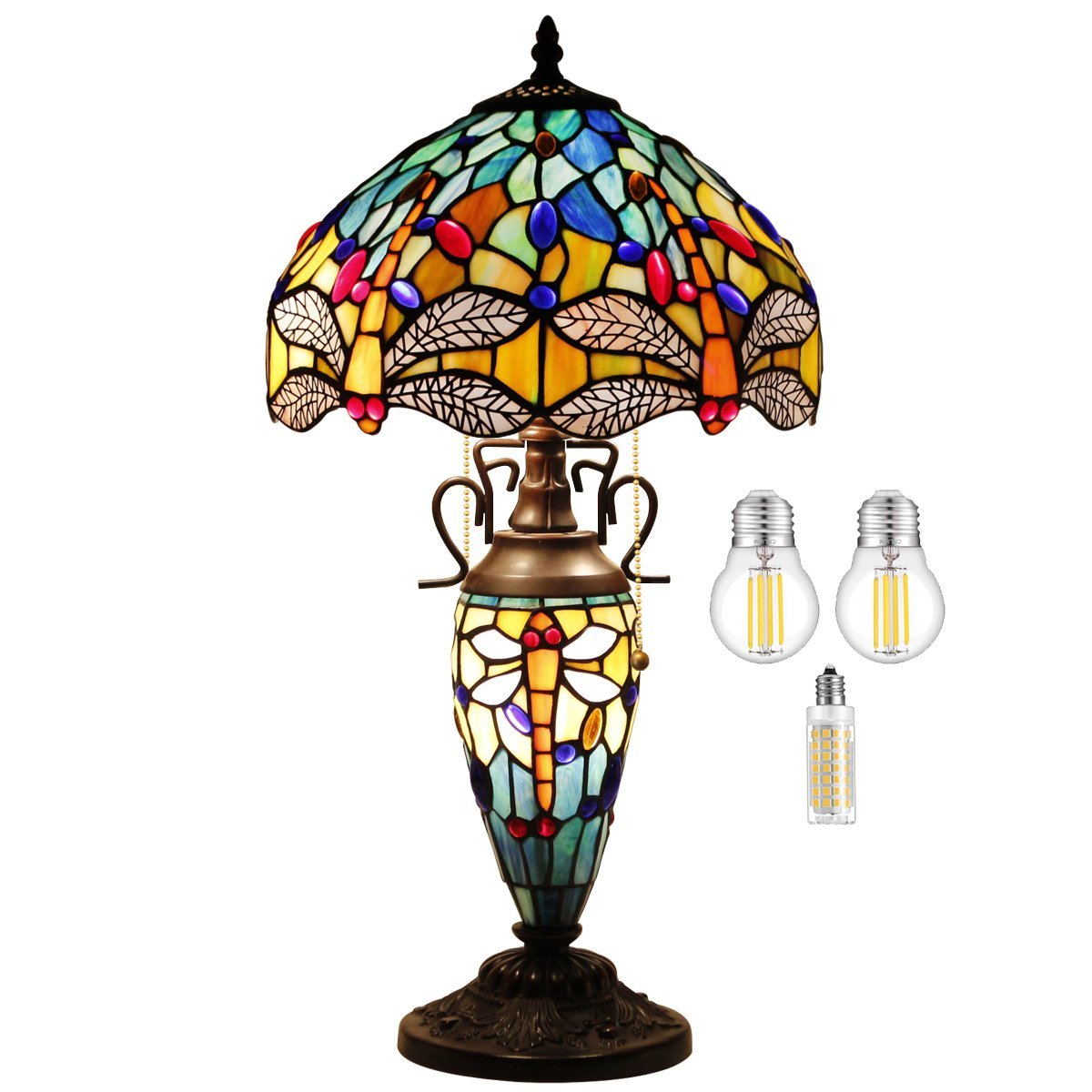 Werfactory® Tiffany Table Lamp 12 Inch