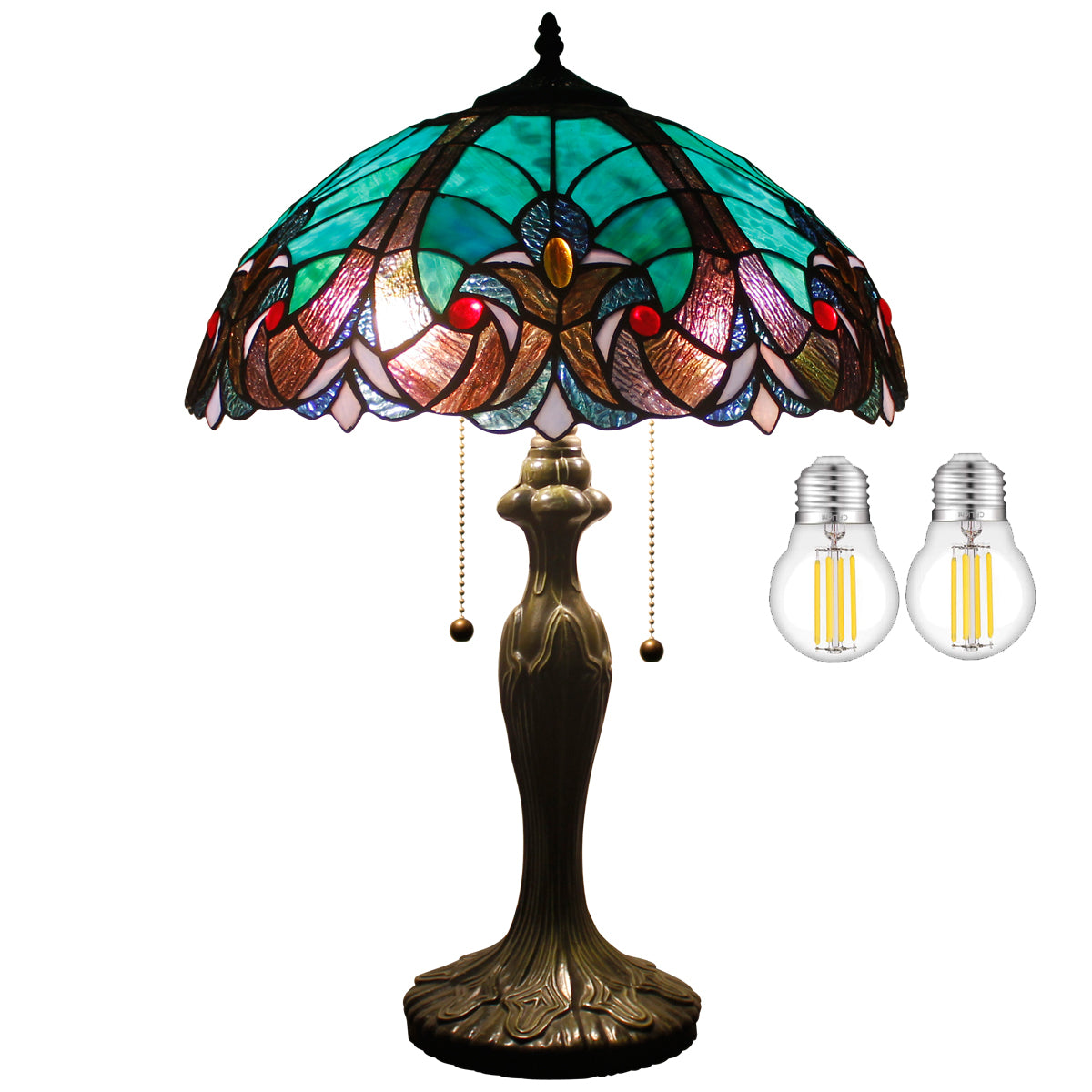 Tiffany Lamp Shade Replacement Werfactory® W16H7 Inch