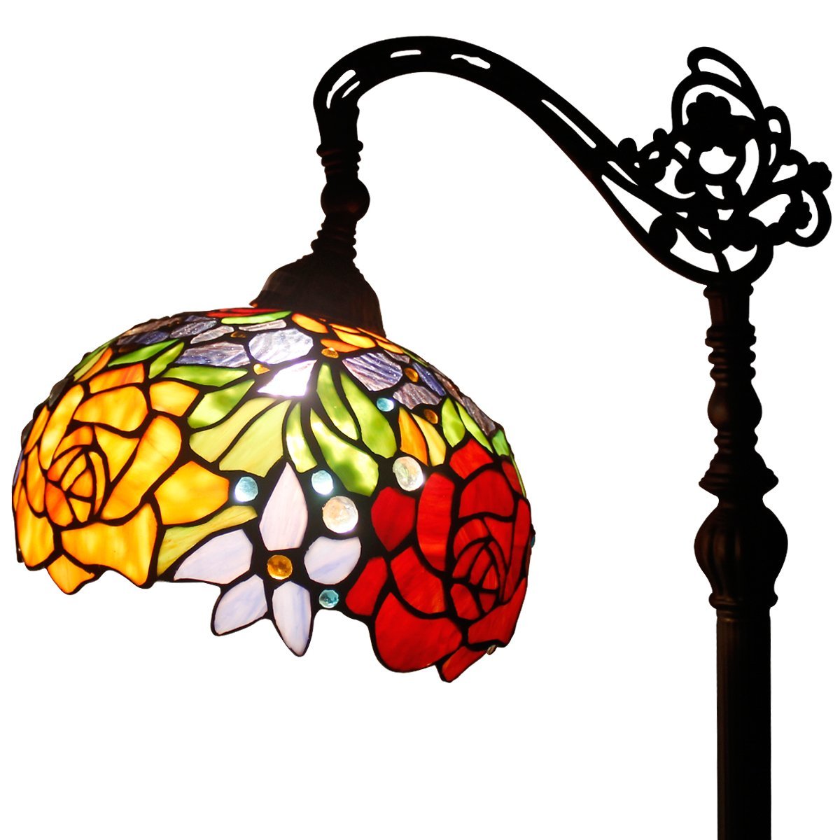 Werfactory® Tiffany Floor Lamp 10 Inch