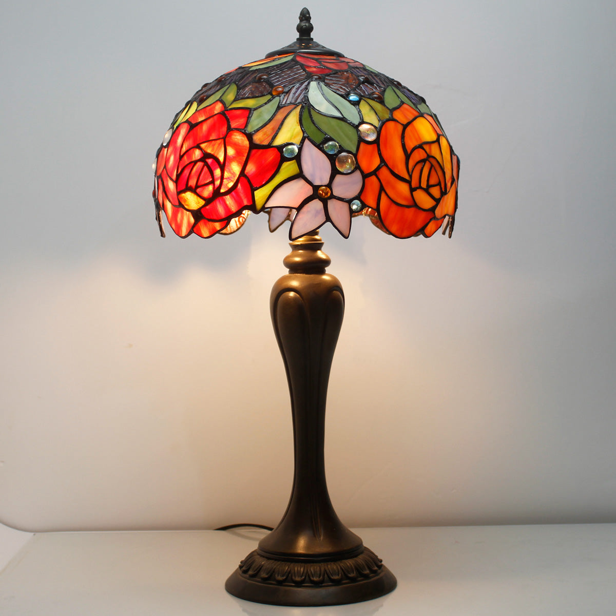 Werfactory® Tiffany Table Lamp 12 Inch