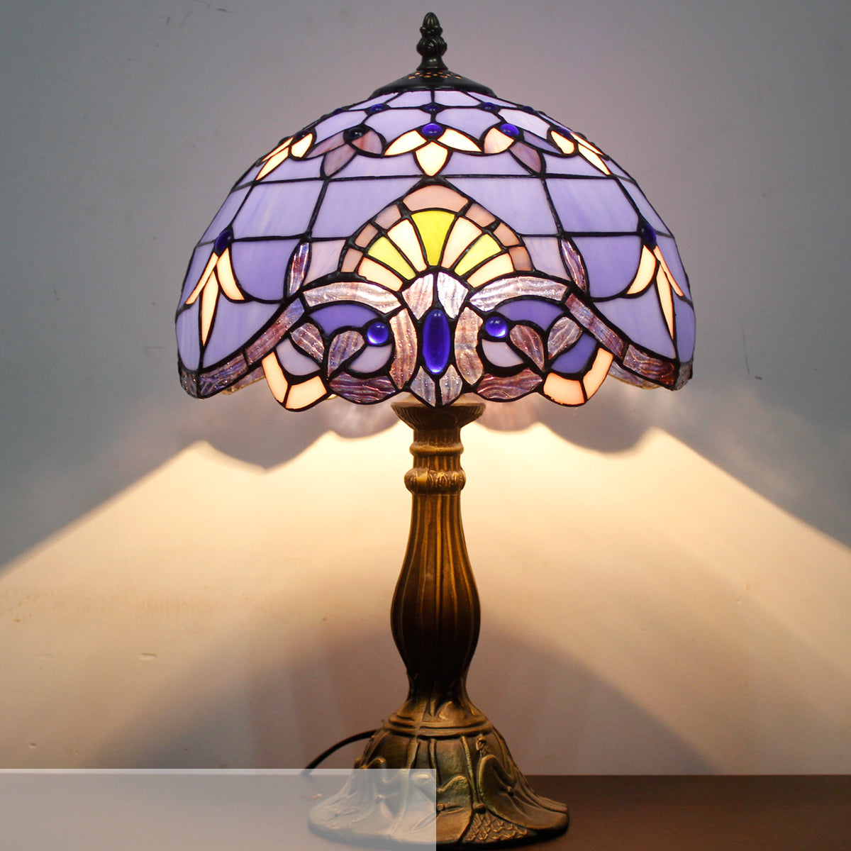 Werfactory® Tiffany Table Lamp 12 Inch