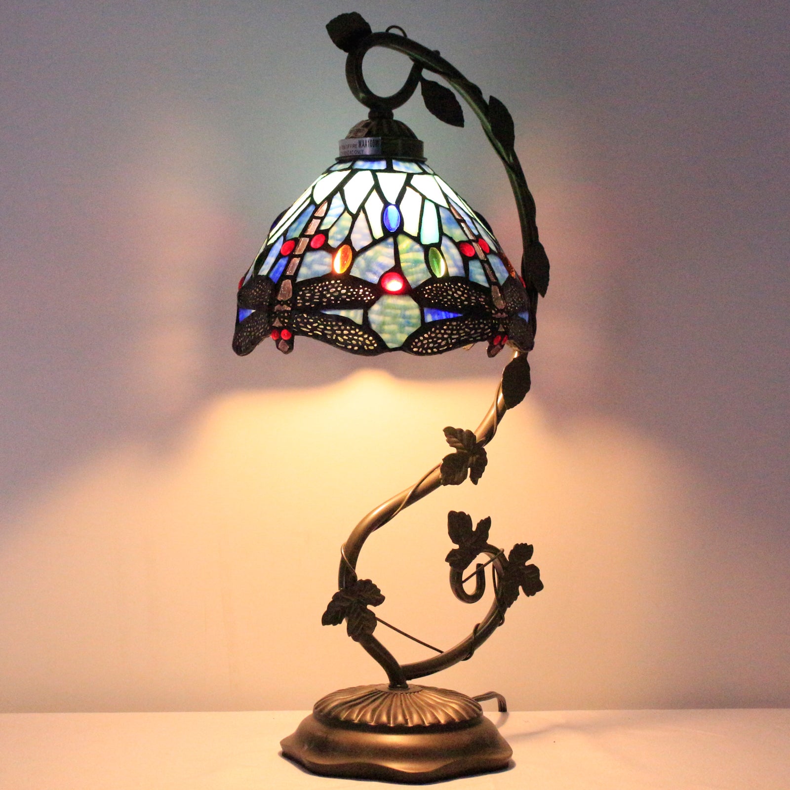 Werfactory® Tiffany Table Lamp 8 Inch