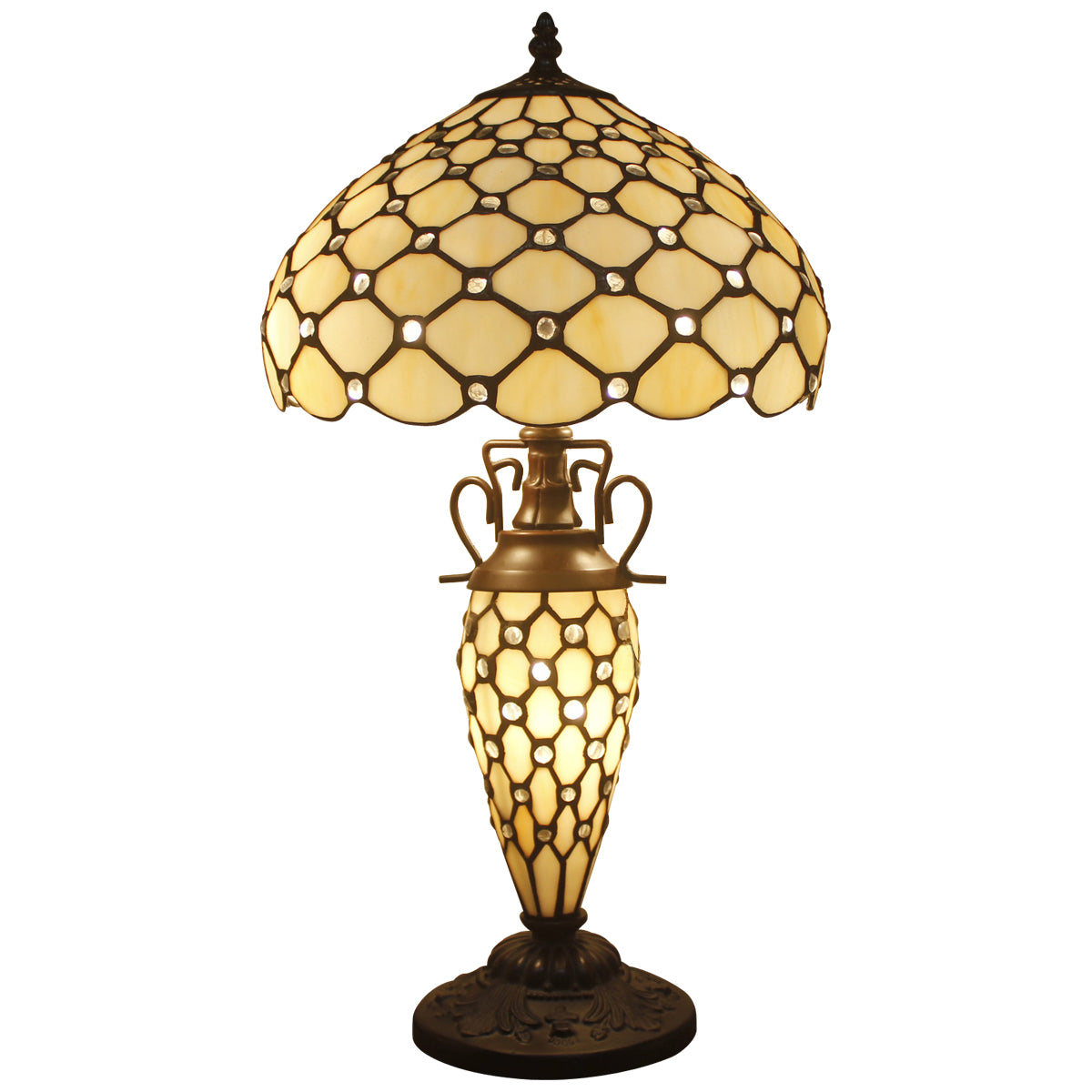 Werfactory® Tiffany Table Lamp 12 Inch