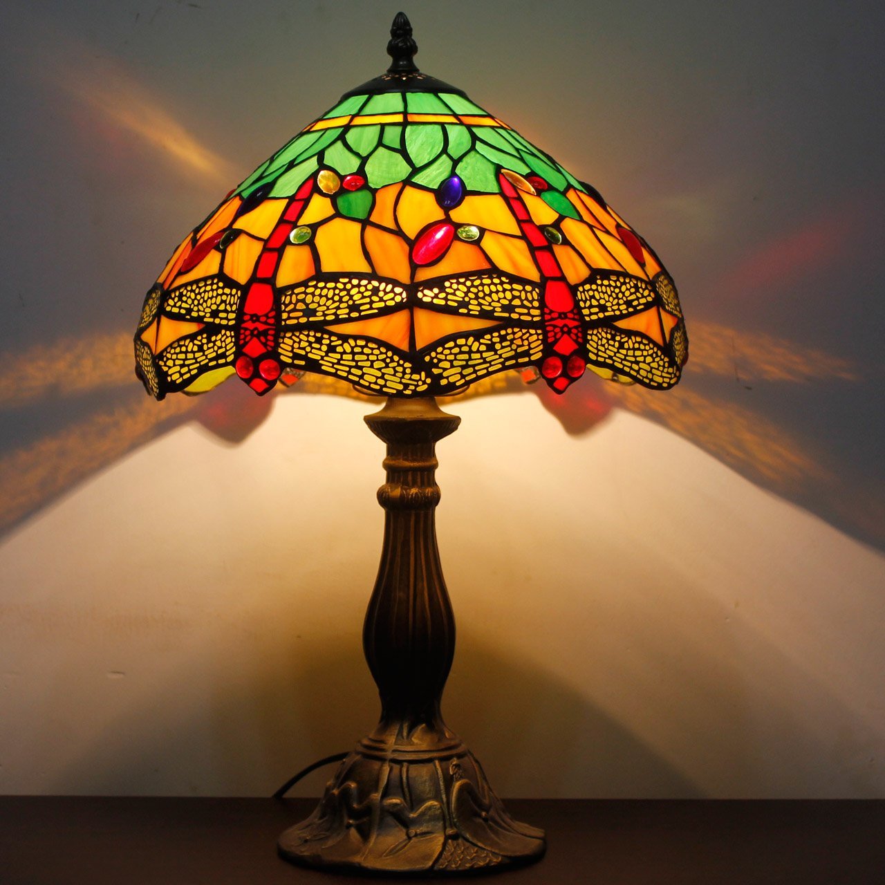 Werfactory® Tiffany Table Lamp 12 Inch