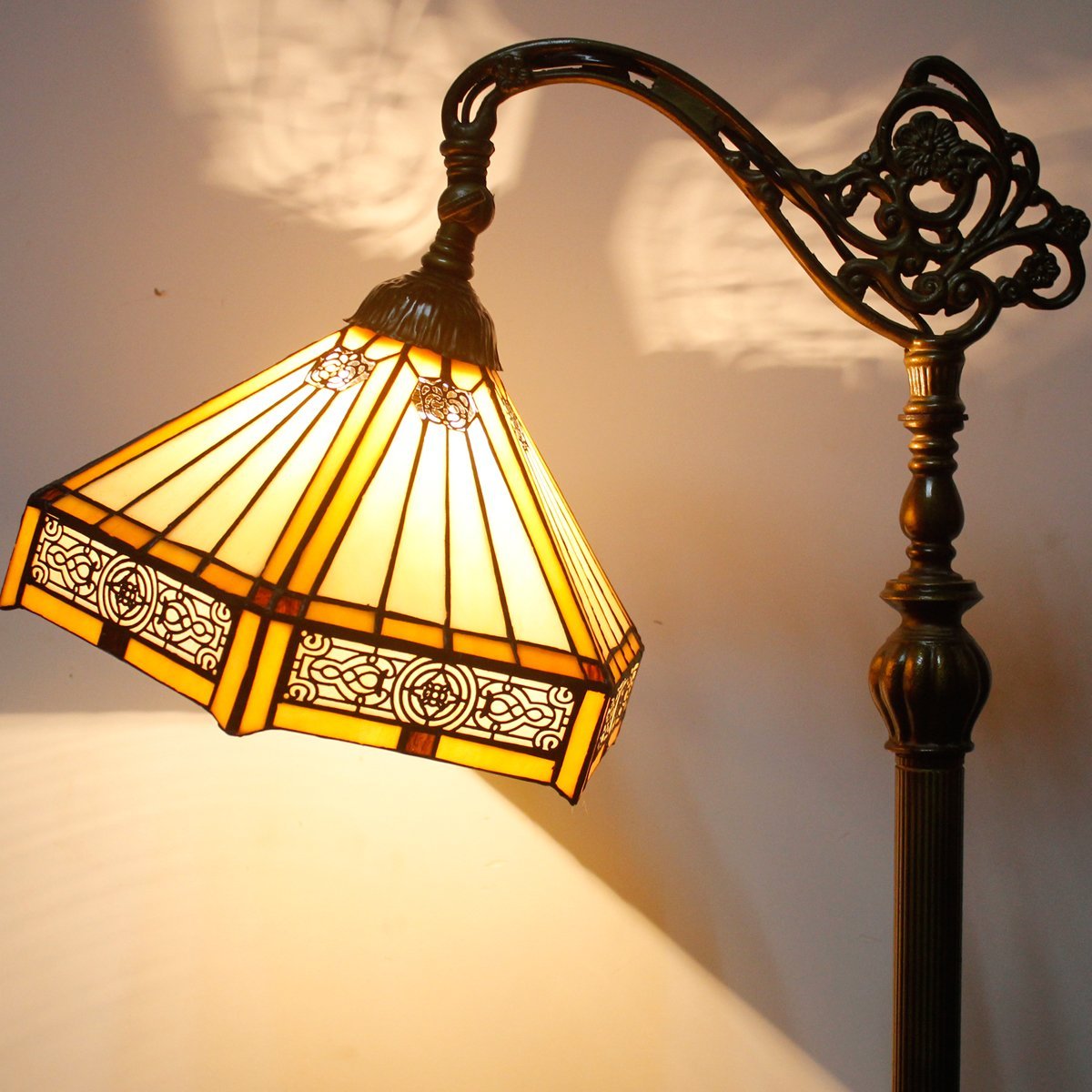 Werfactory® Tiffany Floor Lamp 12 Inch