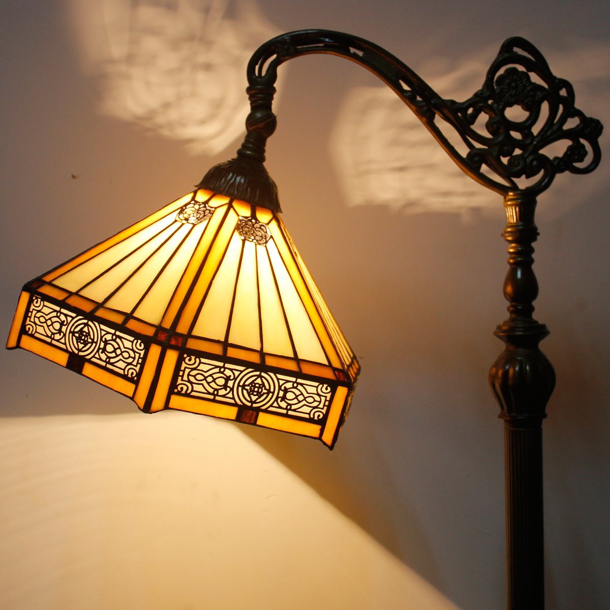 Werfactory® Tiffany Floor Lamp 12 Inch