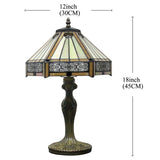 Werfactory® Tiffany Table Lamp 12 Inch