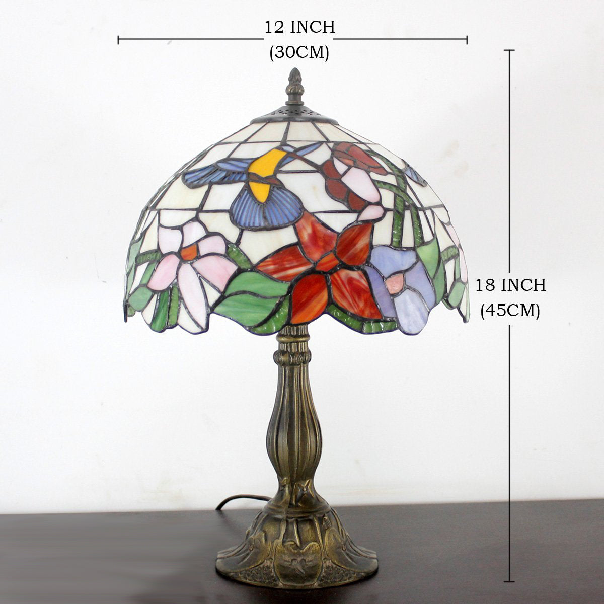 Werfactory® Tiffany Table Lamp 12 Inch