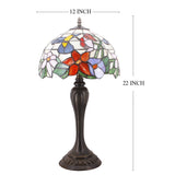 Werfactory® Tiffany Table Lamp 12 Inch