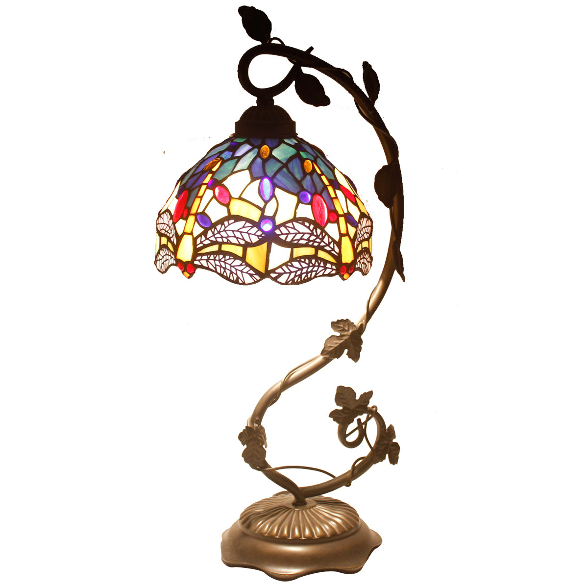 Werfactory® Tiffany Table Lamp 8 Inch