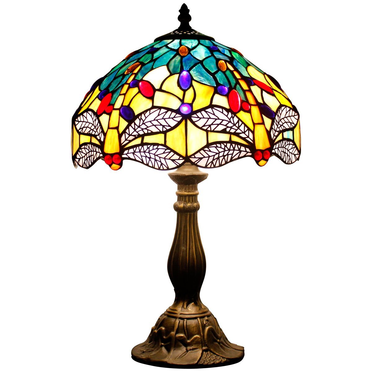 Werfactory® Tiffany Table Lamp 12 Inch