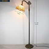Werfactory® Tiffany Floor Lamp 12 Inch