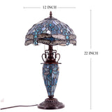 Werfactory® Tiffany Table Lamp 12 Inch