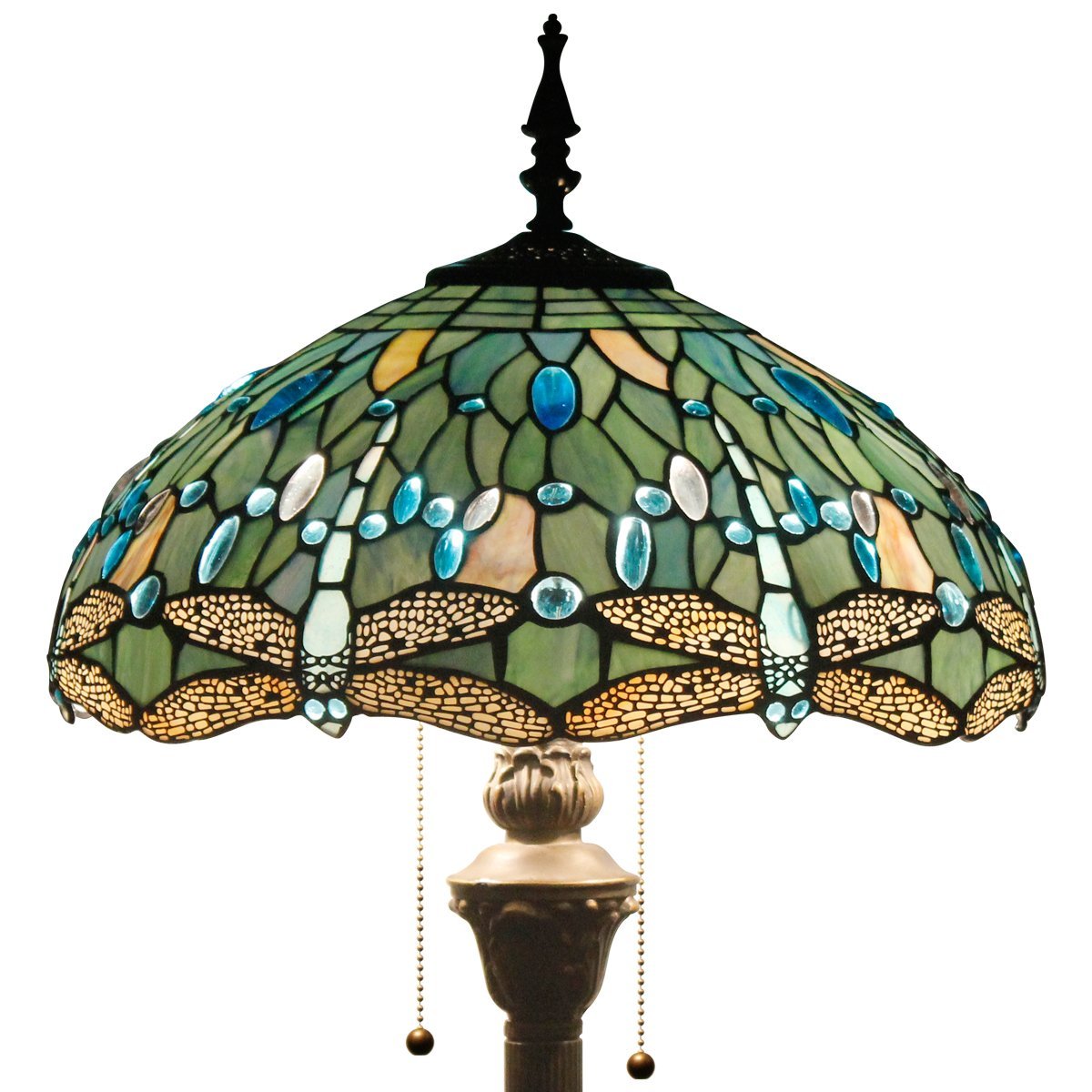Werfactory® Tiffany Floor Lamp 16 Inch