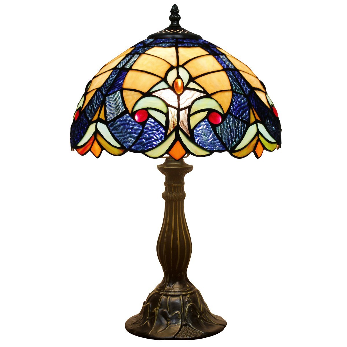 Werfactory® Tiffany Table Lamp 12 Inch