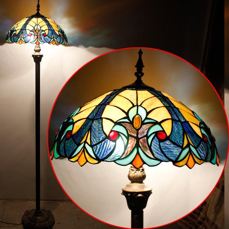 Werfactory® Tiffany Floor Lamp 16 Inch